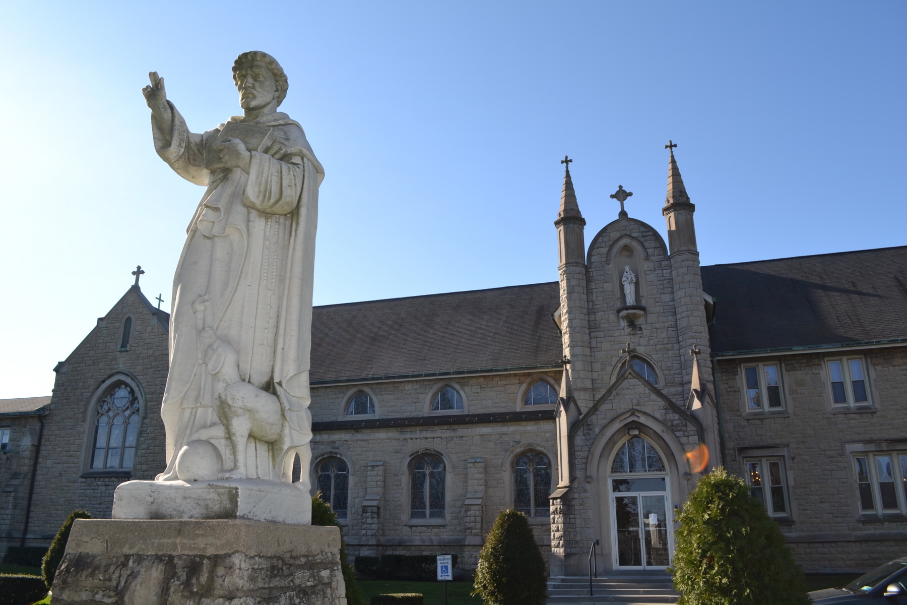 The Dominican Sisters monastery on Doat Street.