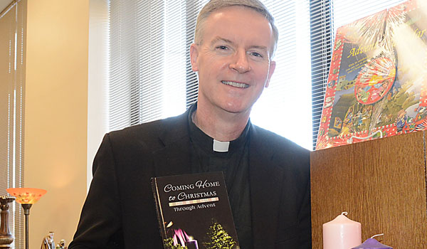 Father Bill Quinlivan has authored an Advent book. (Patrick McPartland/Managing Editor)