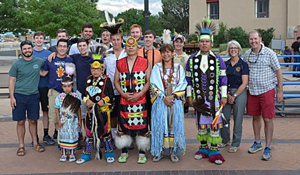 As part of a service immersion trip, Canisius High School  students spent a week with the Navajo Nation in Arizona learning about their lives. 
