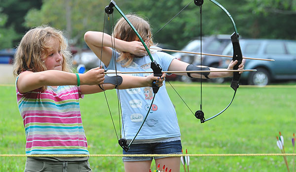 Archery is one of the many activities camper take part in at Camp Turner in Allegany State Park. (File Photo)