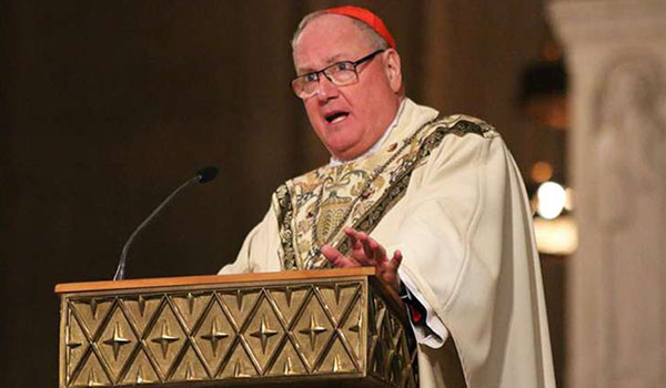 Cardinal Timothy Dolan at the Vigil for Life at the Basilica of the National Shrine of the Immaculate Conception, January 18, 2018. (Jonah McKeown/CNA)
