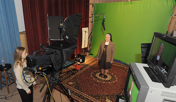 Sister M. Johnice Rzadkiewicz, CSSF, has been named chairperson for the Diocesan Catholic Communications Campaign. Sr. Johnice is the executive director of the Response to Love Center.
(Patrick McPartland/Staff Photographer)