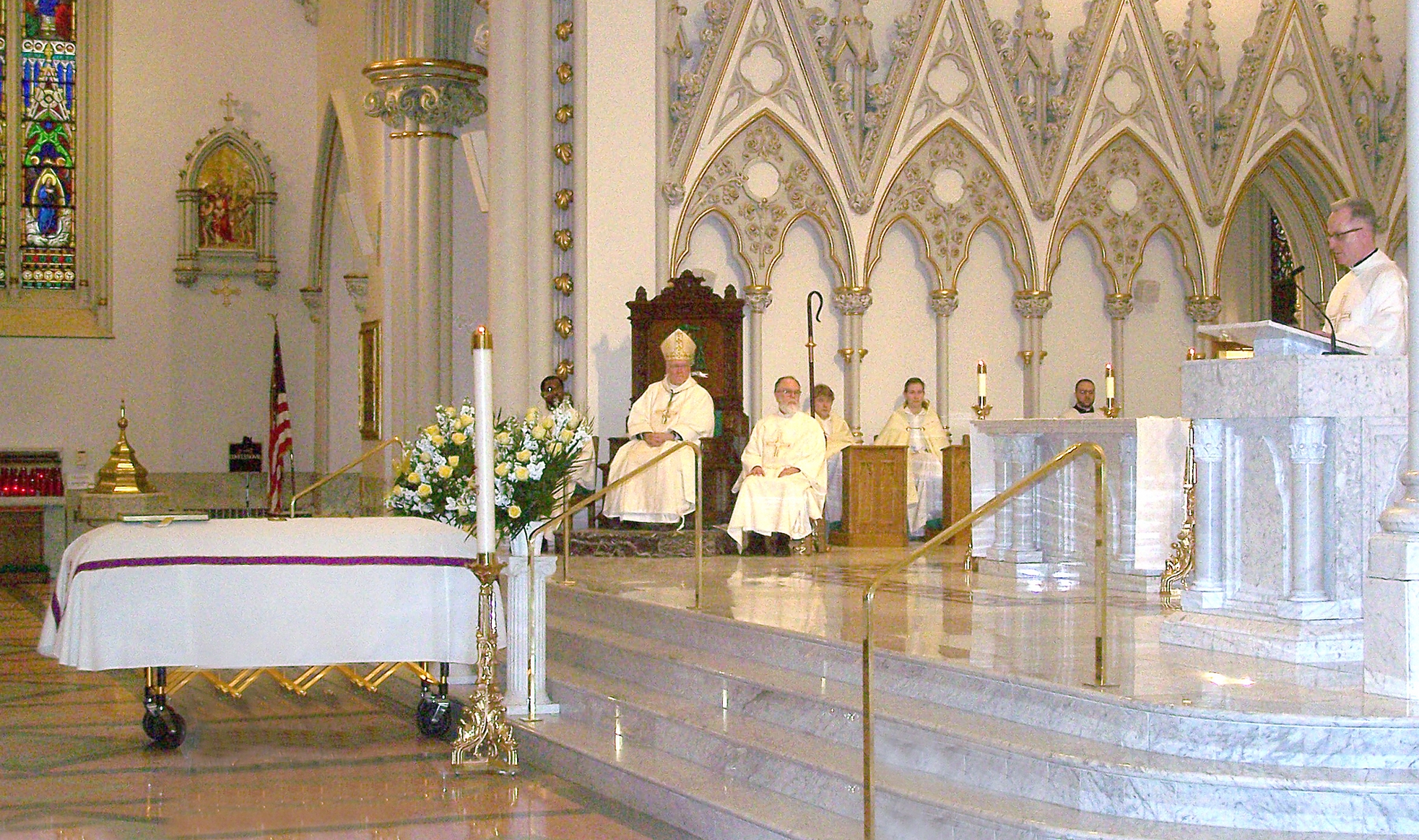 Msgr. David G. LiPuma remembers Msgr. David S. Slubecky in a homily at the funeral of the retired vicar general and moderator of the curia. 