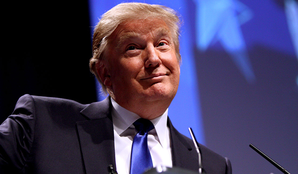 Republican presidential candidate Donald Trump is trying to court the Catholic vote. (File Photo)