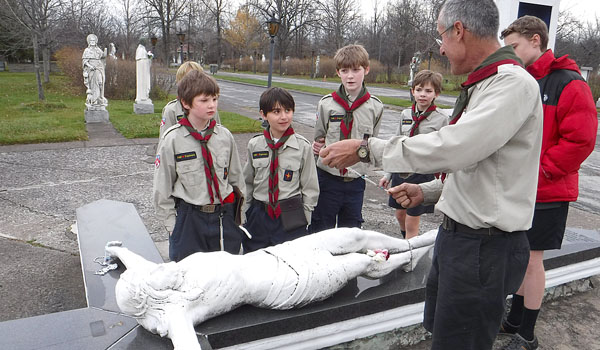 The Federation of North American Explorers is a Catholic outdoor adventure movement for youth that works to promote faith, develop character, and train young people in outdoor skills. 