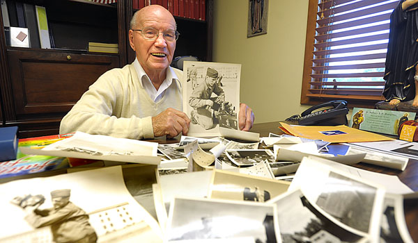 Richard Jeffers worked as a photographer for the Army Air Forces in Europe in the final years of World War II. (Patrick McPartland/Staff Photographer)