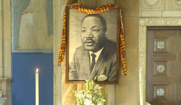  The annual Mass honoring the Rev. Dr. Martin Luther King Jr.