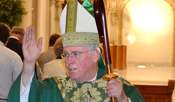 Bishop Richard J. Malone is making his first pilgrimage to Ireland in October. (WNYC File Photo)