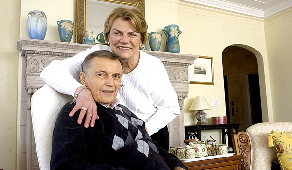 Marilyn and Richard Neil are happy they can continue to share their faith and support Bishop Richard J. Malone. (Patrick McPartland/Staff Photographer)