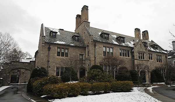 The diocese will sell the bishop's residence on Oakland Place in Buffalo. (Dan Cappellazzo/Staff Photographer)