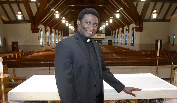 Transitional Deacon Daniel Ogbeifun has studied for the priesthood for 15 years in three countries.