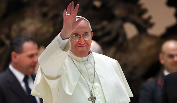 Pope Francis arrived in Poland for World Youth Day on July 27. (File Photo)