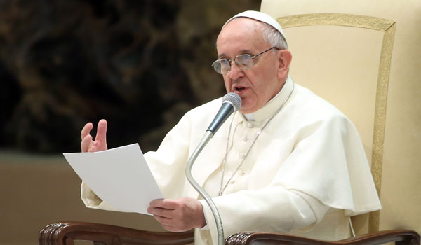 Pope Francis condemned the terrorist attacks in Paris as `inhuman.` (File Photo)