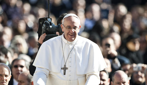 Pope Francis will visit Washington, D.C., on Sept. 24. (File Photo)