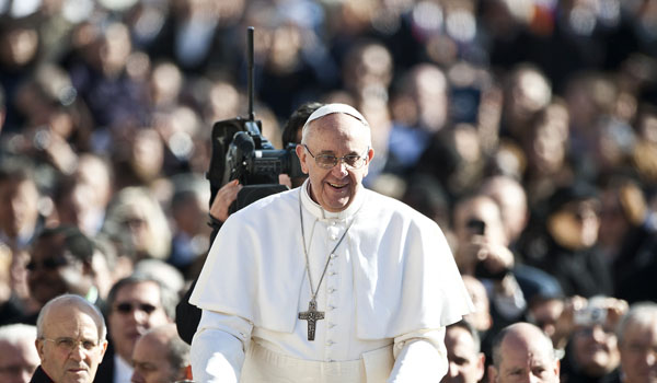 Pope Francis calls for the faithful to fight indifference during Lent.