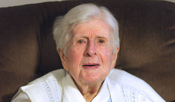 Sister Mary Agnes Cobry, SSMN, is a retired religious sister after spending much of her career teaching. (Dan Cappellazzo/Staff Photographer)