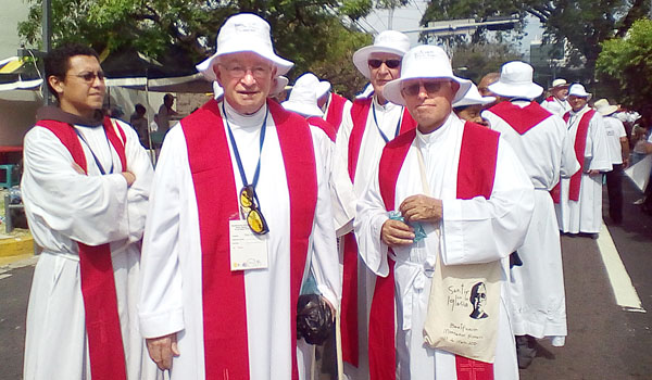 Msgr. David Gallivan flew to El Salvador for the beatification of Archbishop Oscar Romero. (Courtesy of Msgr. David Gallivan)