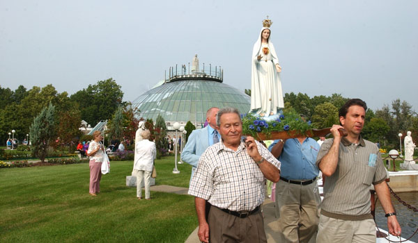 The annual Rosary Crusade takes place at Our Lady of Fatima Shrine in Lewiston. (File Photo)