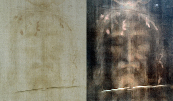 The Shroud of Turin. (Wikimedia Commons)