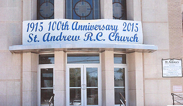 St. Andrew Parish in Sloan is asking parishioners to submit remembrances as part of an anniversary directory. (Courtesy of St. Andrew Parish)