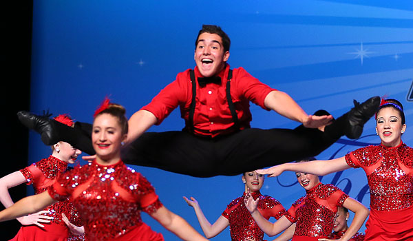 Jeremiah Martinez, a sophomore at Cardinal O'Hara High School, recently won fourth place in the national dance competition in Florida. (Courtesy of Cardinal O'Hara High School)