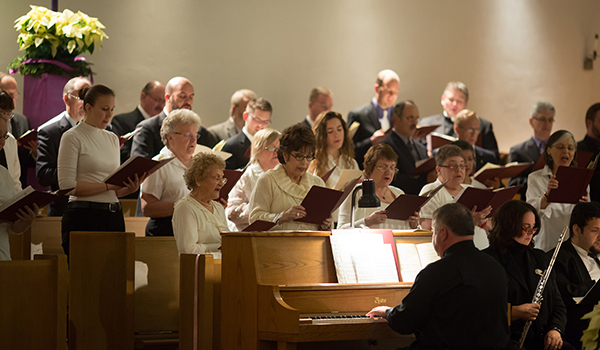 The Christ the King Seminary Festival Chorus will perform at the annual vespers service Dec. 2.