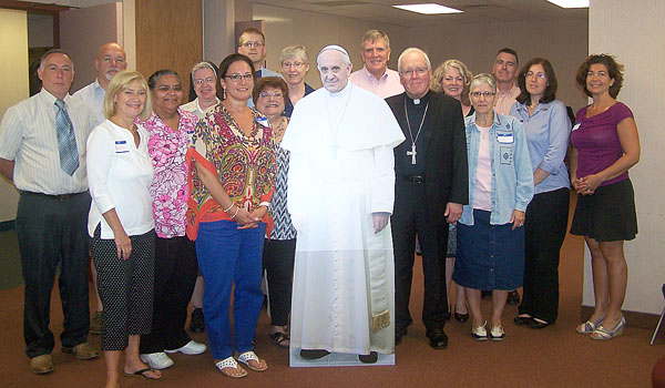 World Meeting of Families delegates from the Diocese of Buffalo
(Patrick J. Buechi/Staff)