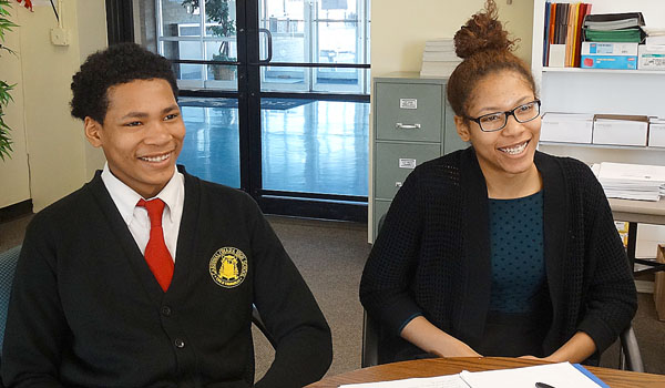 Justin and Summer Hemphill, students at Cardinal O'Hara High School, have received a scholarship as members of the Hawk Clan of the Seneca Nation of Indians. (Courtesy of Cardinal O'Hara High School)