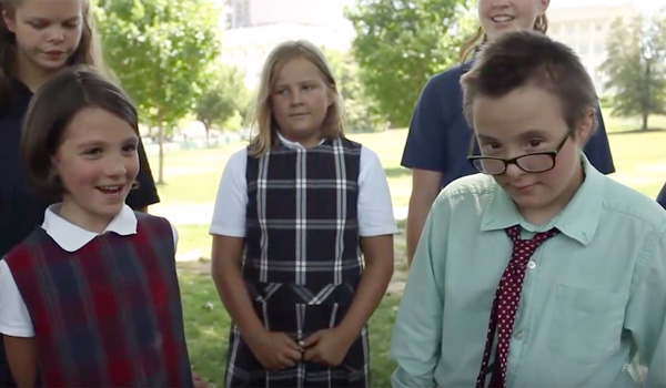 A group of special needs students are hopeful to earn some attention from Pope Francis during his papal visit to the United States.