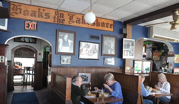Hoak's restaurant in Hamburg offers a nice view of Lake Erie and a great tasting fish fry.