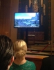 Watching the Pope via video st…