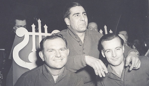 Some of the fellow soldiers in Dick Jeffers company while he worked as a photographer for the 9th Air Force Service Group during World War II.(Courtesy of Dick Jeffers)