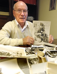 Dick Jeffers worked as a photographer for the 9th Air Force Service Group during World War II.