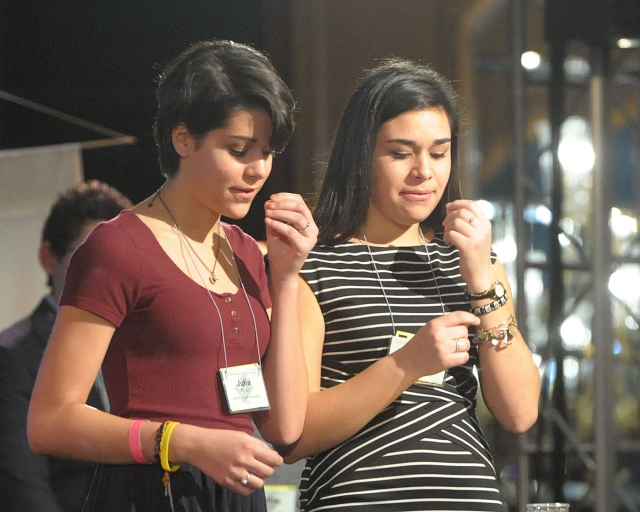 Several languages were used to give the prayers of the faithful, including sign language.